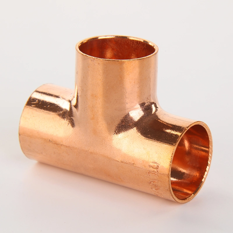 Copper Tee Reducing Air Conditioner Part HAVC Part