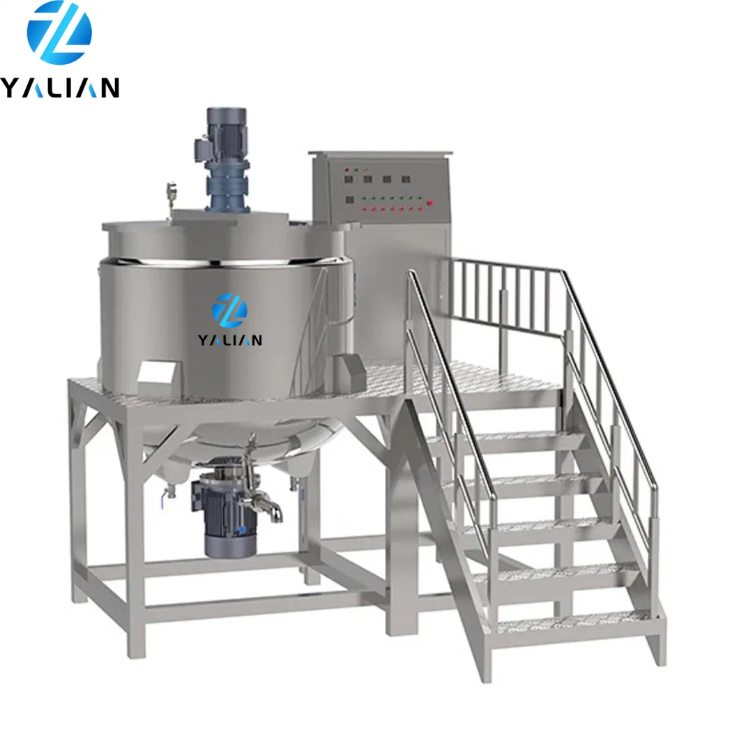 New Pneumatic Detergent Liquid High Shear Emulsifier Liquid Cosmetic Homogenizer Emulsifier Mixer