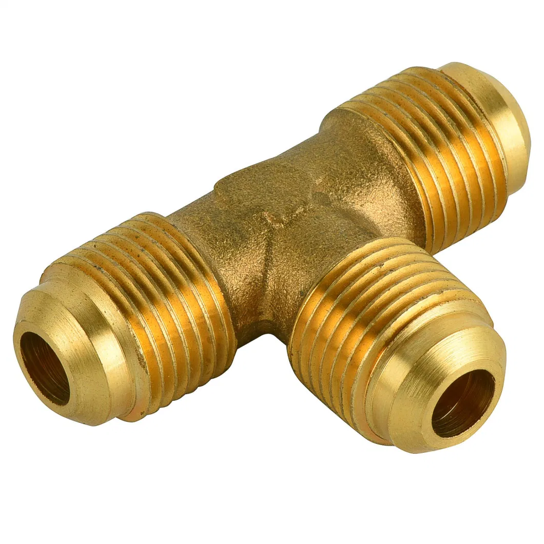 Brass Gas Pipe Compression Pipe Fittings Short Nut