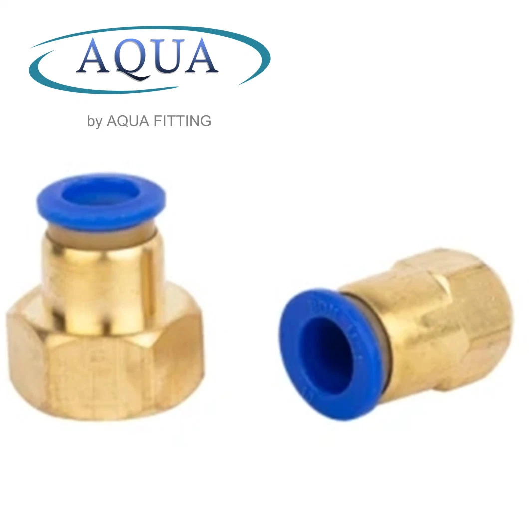 Brass Warter Quick Hose Connector Press Push Fit Fitting Quick Straight