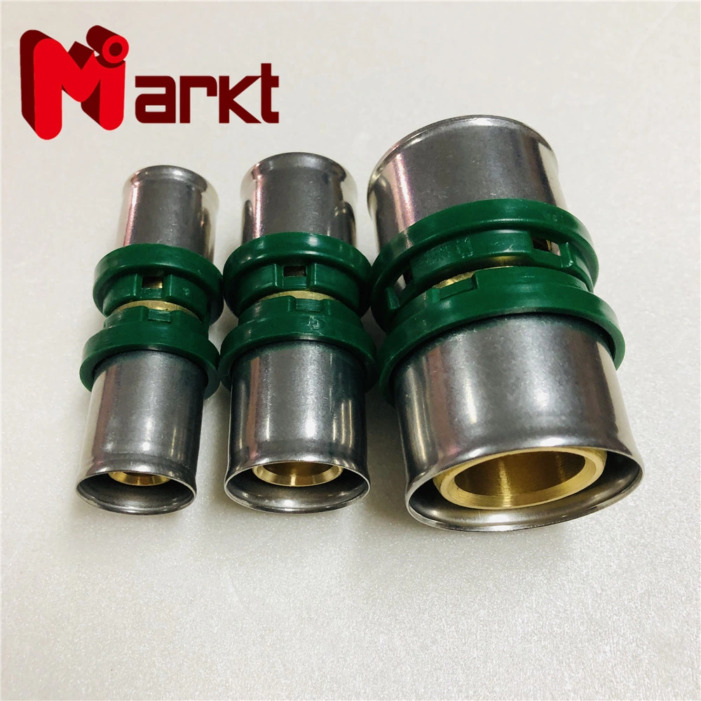 Brass Press Fittings for Pex-Al-Pex Pipe Natural Gas System