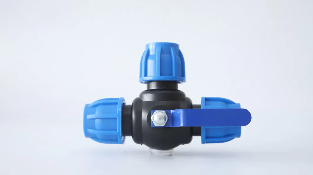Compression Fittings for Water Supply PP Fittings Three-Way Valve