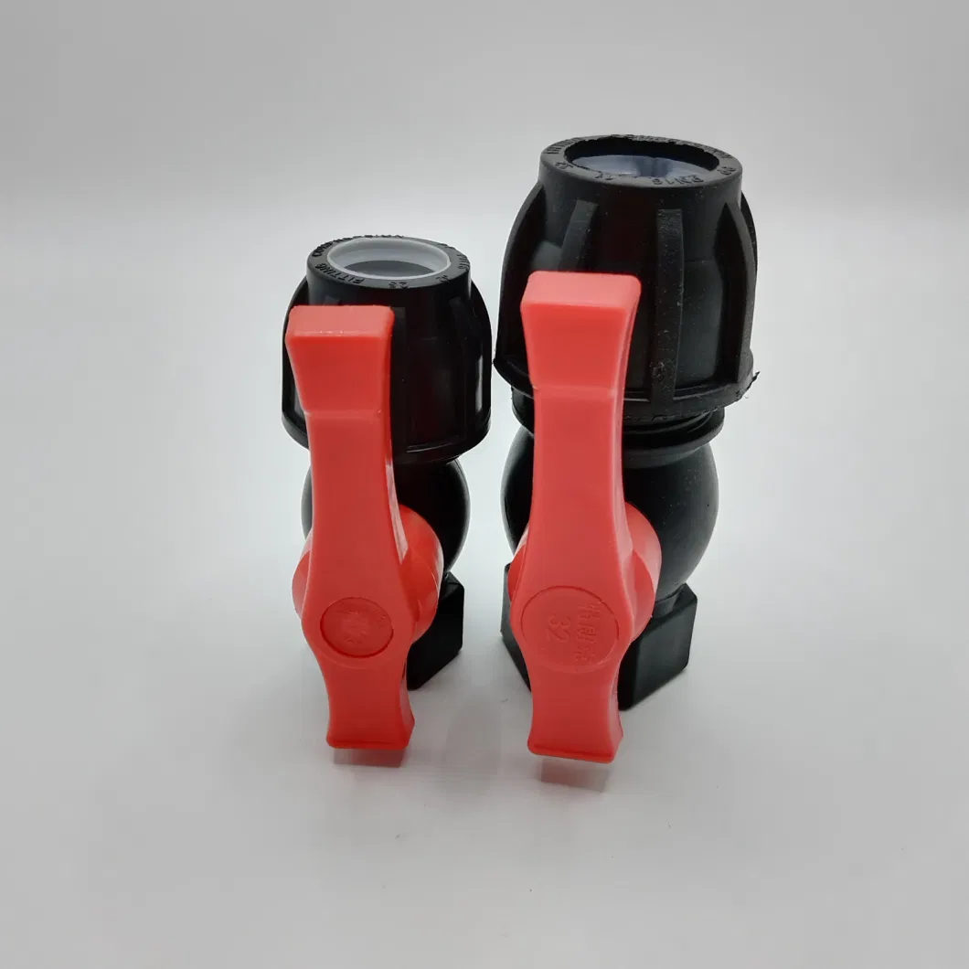 Agricultural Irrigation PP Compression Internal Thread Switch Quick Connector