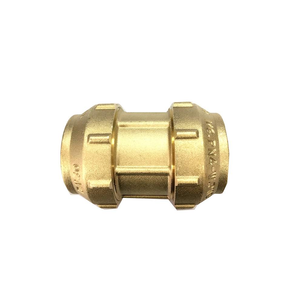 Brass PE-PPR Compression Fitting Straight Union