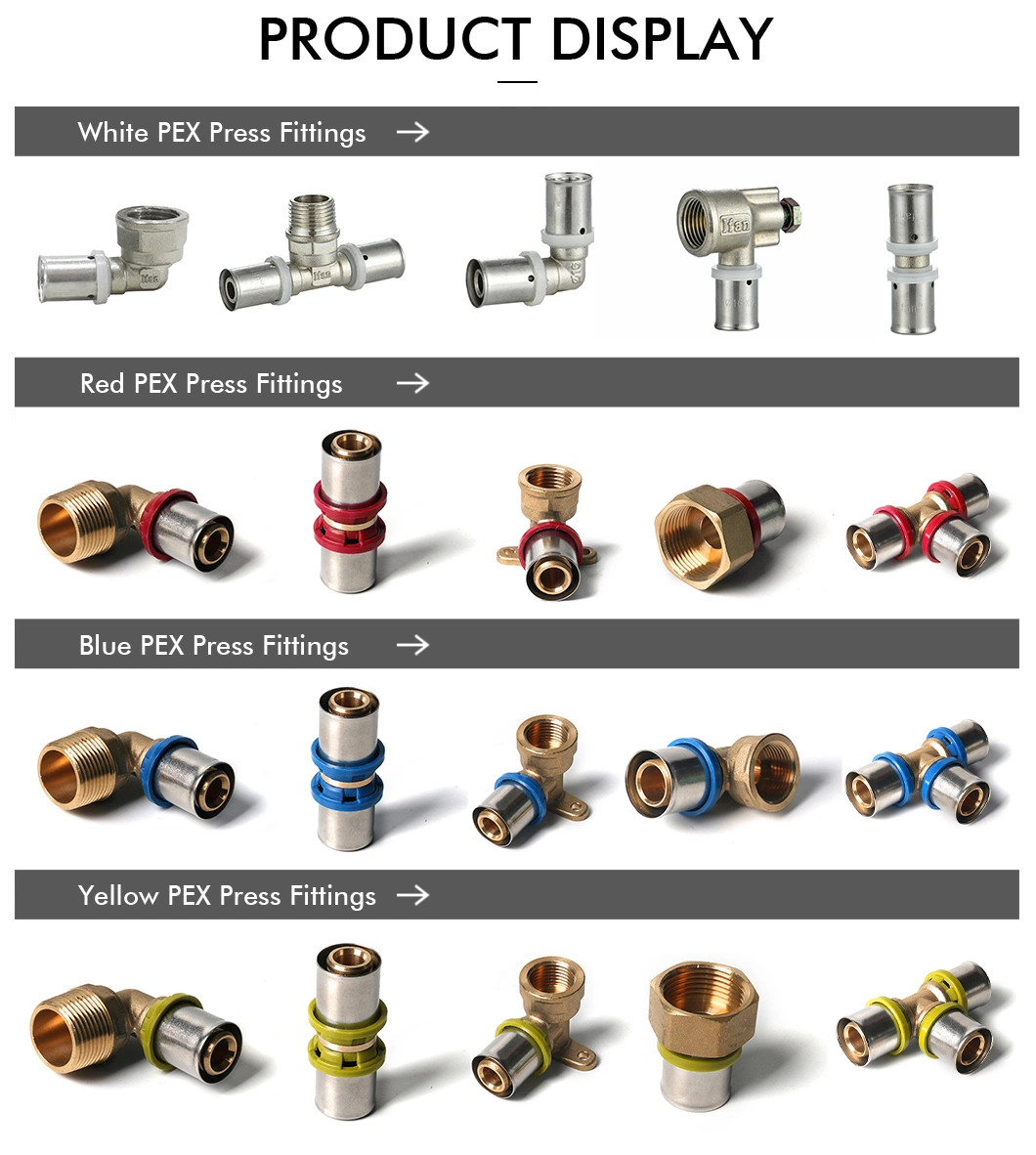 Ifan Full Type Professional Wholesale Pex Press Fittings Plumbing Fitting