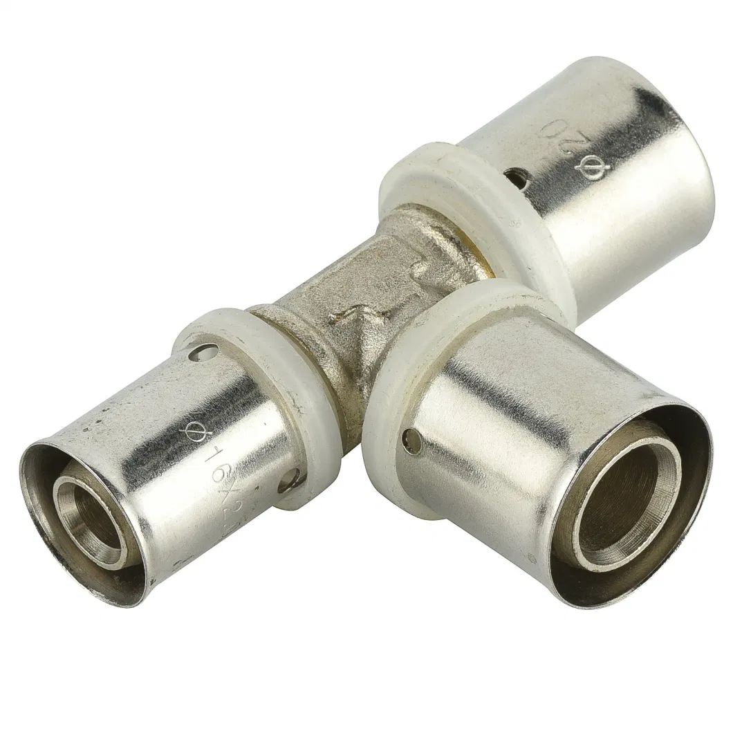 Brass Elbow Tee Coupling Brass Fitting for Pex-Al-Pex Pipe