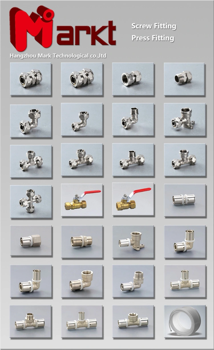 Universal Top Quality Stainless Durable Fine Workmanship Press Fittings for Pex Al Pex Pipe