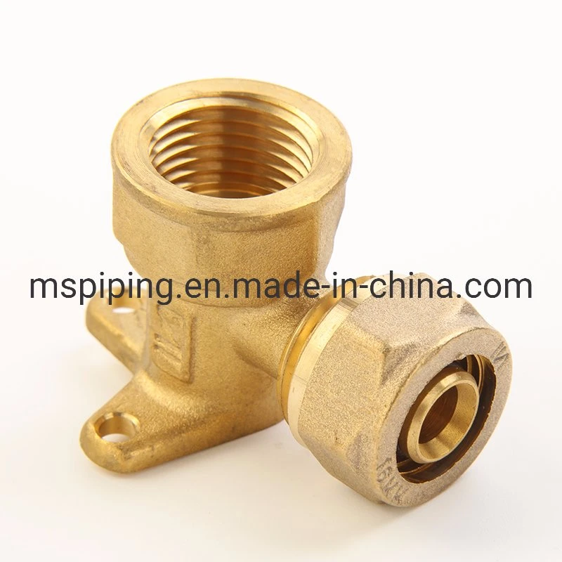 Compression Fittings/Brass Fitting/ Copper / Coupling Fitting/Pipe Coupling/ Plumbing Fitting with CE/Acs/Watermark/ Skz Certificate (with nickel plated)