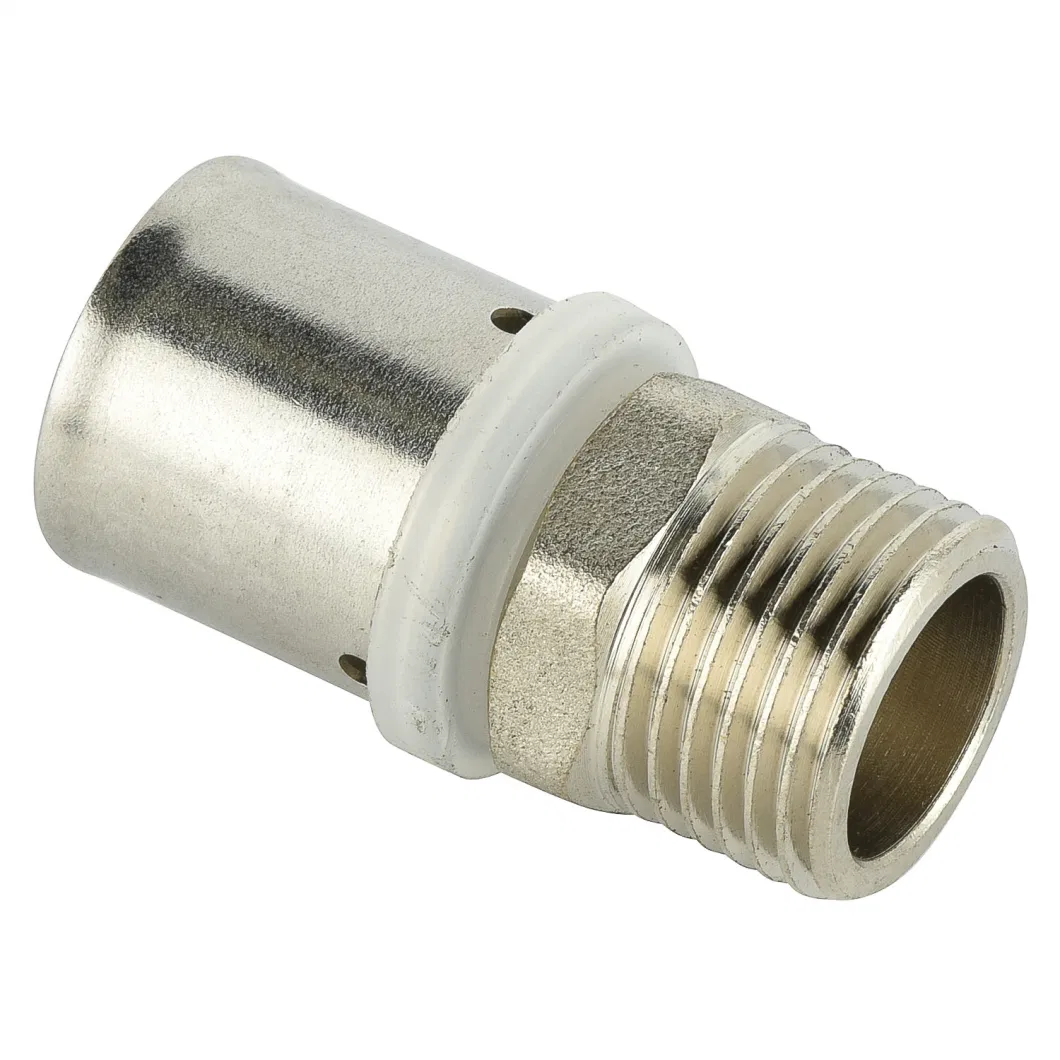 Brass Elbow Tee Coupling Brass Fitting for Pex-Al-Pex Pipe