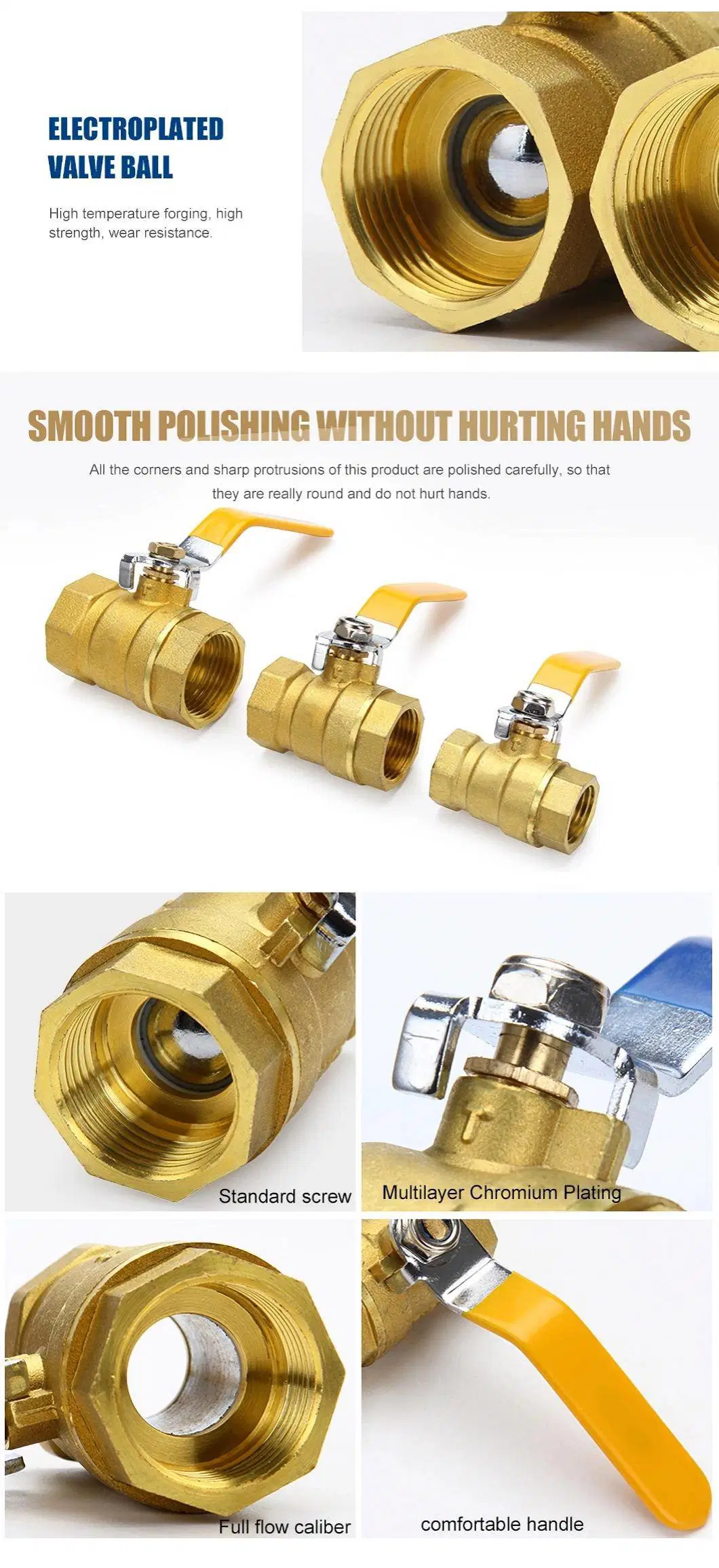 High Quality Forged Hydraulic Valves Brass Angle Seat Ball Valve