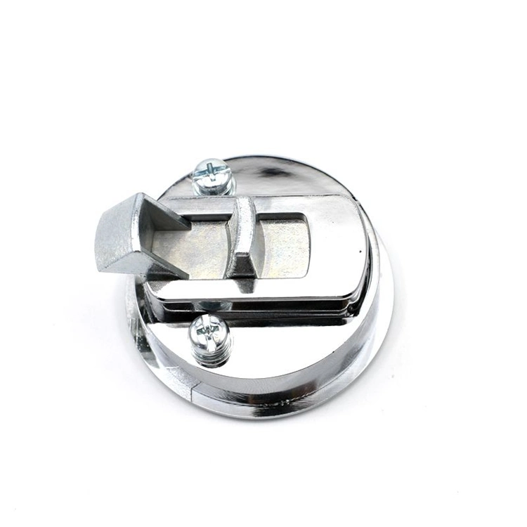 Yh9540 Zinc Alloy Round Lock Press Flat Cabinet Door Round Head Lock RV Door Lock Marine Floor Lock