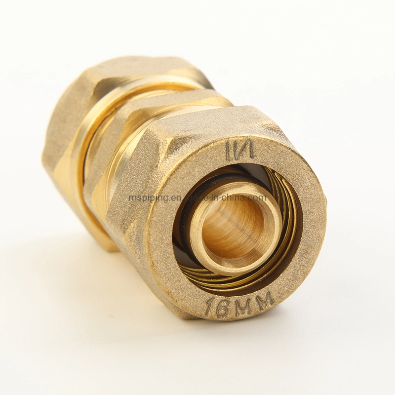 Compression Fitting/ Brass Fitting for Plumbing/Copper Fitting/Water Pipe/ Coupling / Sanitary Fitting/Plumbing Fitting with Acs/Skz/Wras (58-2 or CW617N)