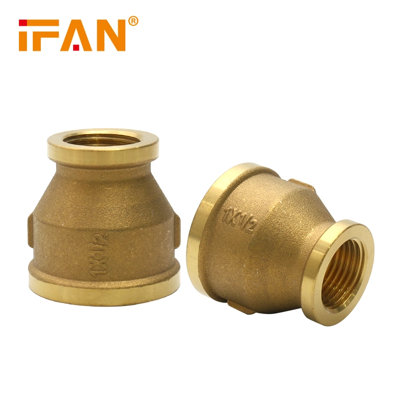 Ifan Wholesale Brass Fittings Pex Pipe Fitting 1/2inch Reduce Adaptor