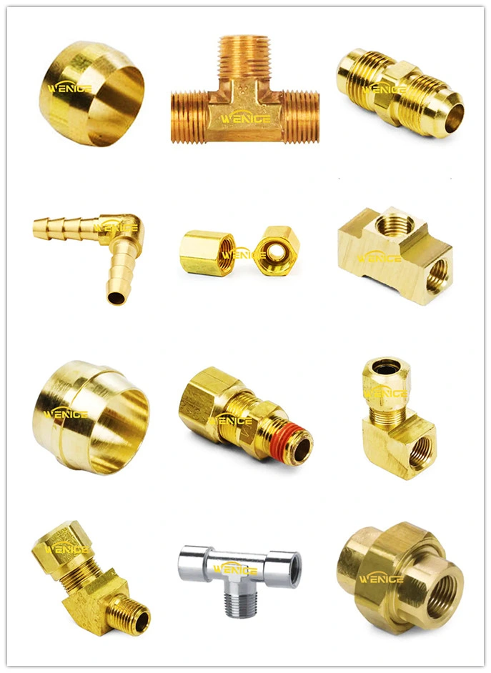 Brass Male Connector Union Brass Male Adapter Brass Compression Fittings Brass Compression Union