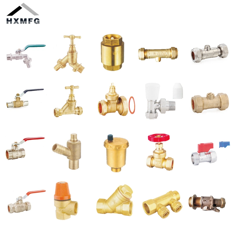 Brass Dzr Bronze Stainless Steel Cast Ductile Iron Ball Mini Gas Bib Cock Bib Tap Stop Globe Check Non-Return Gate Angle Radiator Float Strainer Air Vent Valve