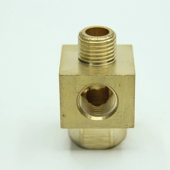 Brass Hose Fitting Copper Brass Tube Plumbing Hose Compression Pipe Fitting Pipe Adapter Brass Hose Barb Fitting