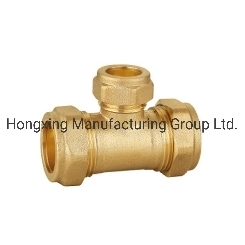 Copper Pipe Wras Approved Brass Compression Fittings Reducing Tee