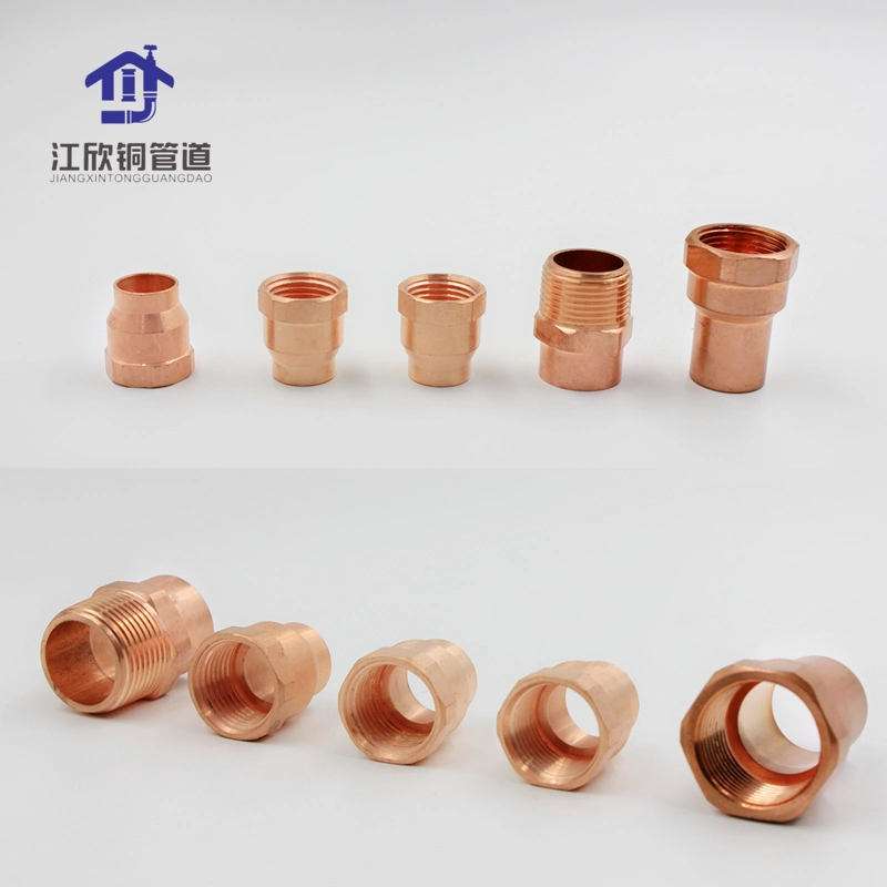 Copper Brass Press Coupling Australian Standard Water/Gas Pipe Fitting