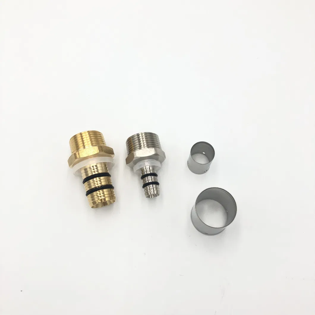 Drz Brass Male Straight Press Fitting for Pex Aluminum Pipe