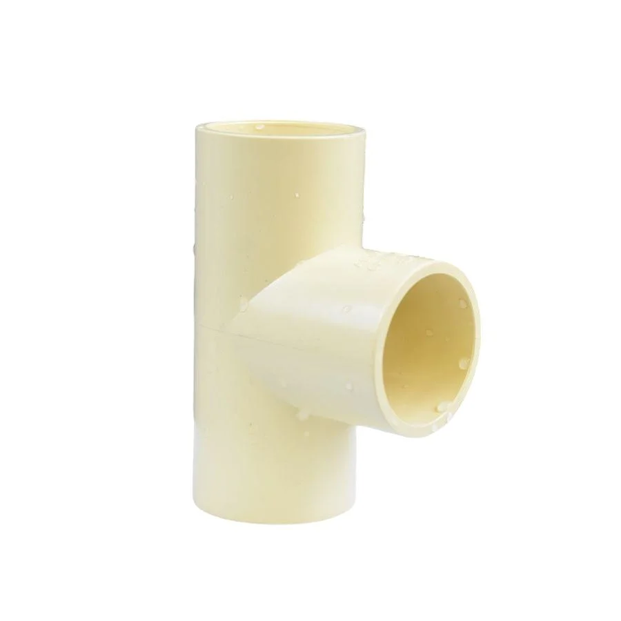 Best Price Manufacture Plumbing Fittings Water Supply CPVC ASTM D2846 Tee CPVC Pipe Fittings