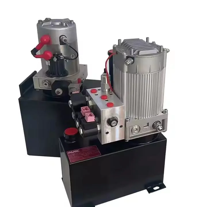 Wire Controlled Solenoid Valve DC12V 24V 48V Hydraulic Power Unit