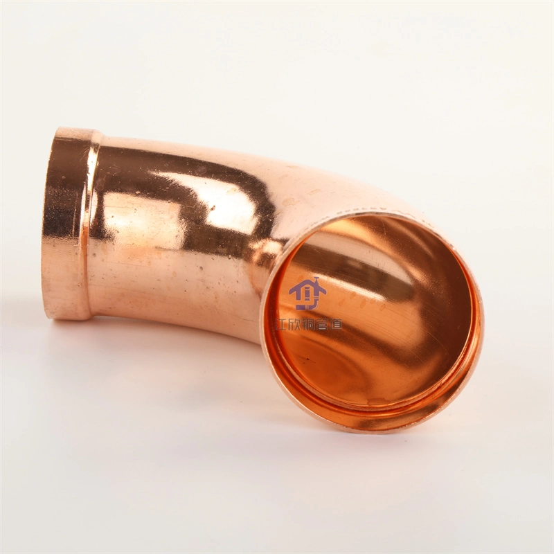 Well-Made Copper V-Press 90 Degree Elbow Coupling for Plumbing Equipments