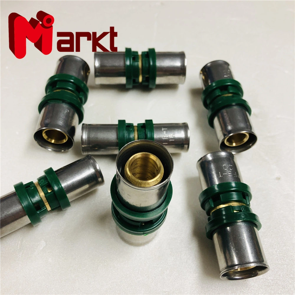 Brass Press Fittings for Pex-Al-Pex Pipe Natural Gas System