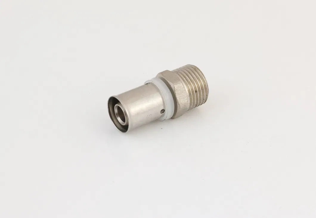 Brass Press Fitting for Pex-Al-Pex Multilayer Pipe-16-32mm Straight Female Connector