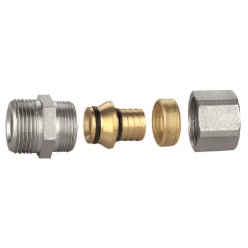 Valve Wall Washer Clamping Ring Screw System Brass Pipe Fitting