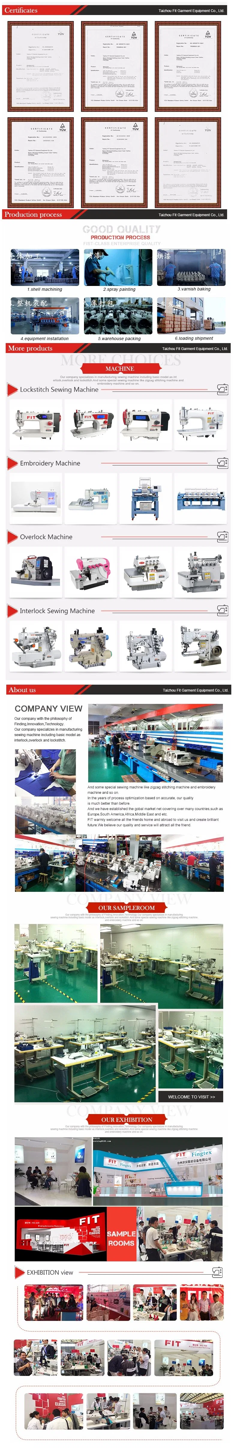 Automatic Economic Computerized Lockstitch Industrial Sewing Machine Press Display for MID-Heavy Material