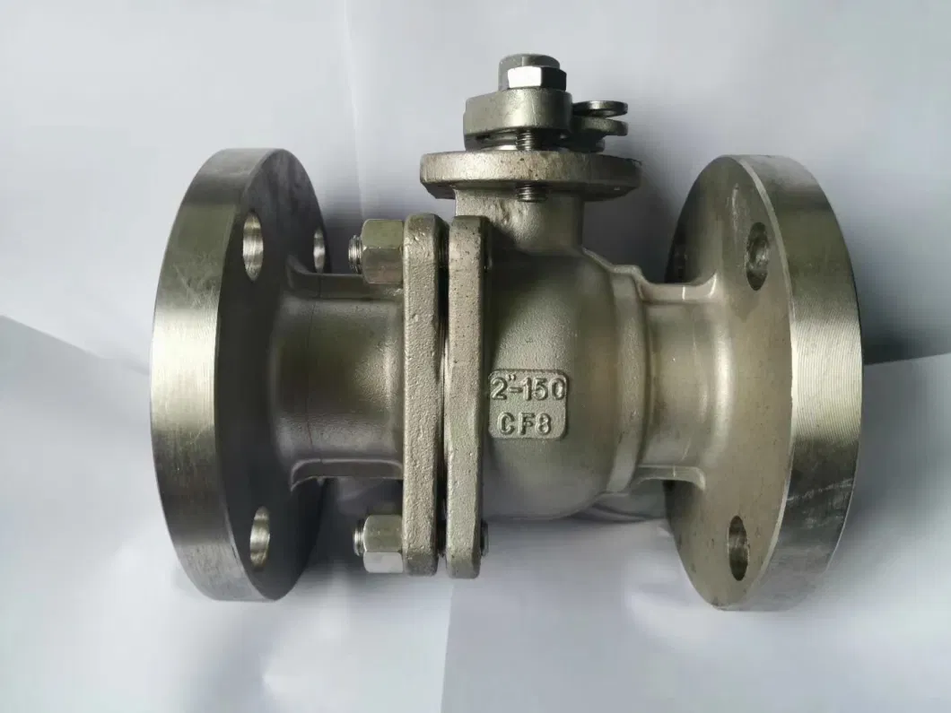 150# ASME B16.5 RF Valve API 6D Anti-Static B148 C95800 Bronze A216 Wcb Cast Carbon CF8 CF8m Stainless Steel Flange End Trunnion Mounted Floating Ball Valve