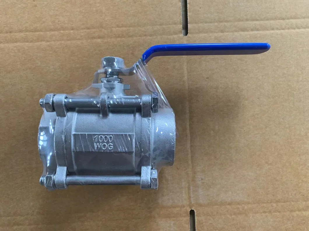 1000 Wog 2PC 3PC Stainless Steel 2205 304 316 CF8 CF8m Socket Weld NPT Bsp BSPP BSPT Female Thread Screwed Full Bore Butt Weld Industrial Threaded Ball Valve