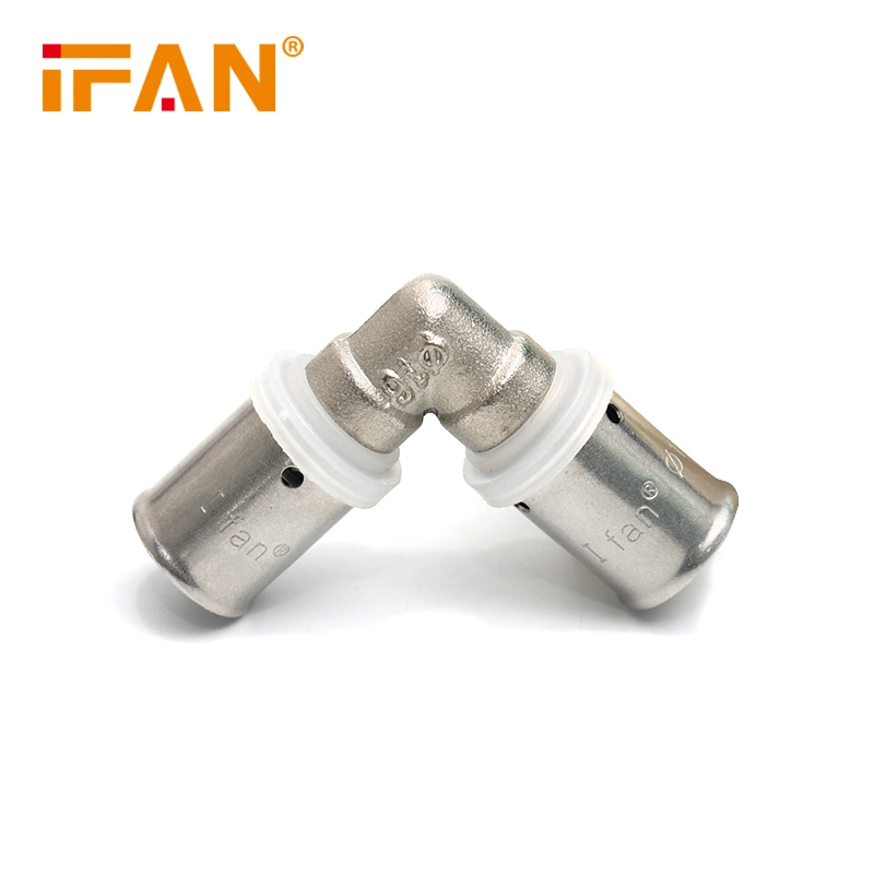 Ifan 2021 Hot Sell Brass Press Fit Fitings Press Fitting Elbow