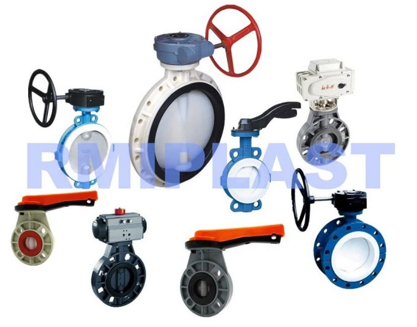 Plastic PVC PVDF PP Pph UPVC Hand Lever Gear Wheel Diaphragm Valve Butterfly Valve/Flange True Union Water Ball Valve/Pneumatic Electric Swing Check Valve