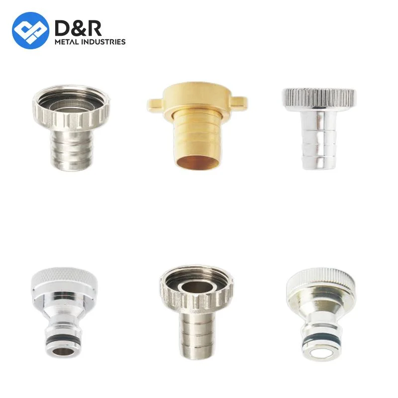 D&R Metal Full Size Custom Thread Tee Brass Plumbing Quick Connect Fitting 90 Degree Elbow Union 1/2 Inch~1&quot; Brass Fitting