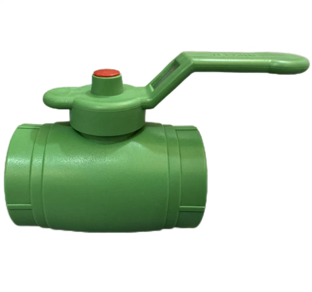 Deso Plastic Pipe Fitting Reliable Price Pn25 PPR Union Brass Ball Valve Sanitary Ball Valve