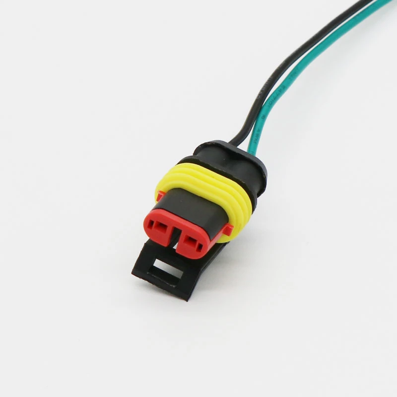 DJ7041-1.5-11/21 AMP Wire Harness for Automobile LED Light Waterproof Cable Crimp Terminal Wire
