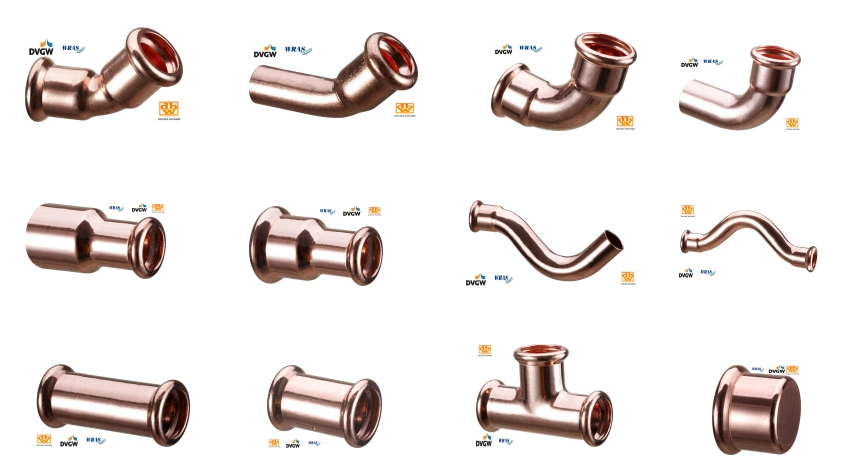 M Profile Copper Press Fitting