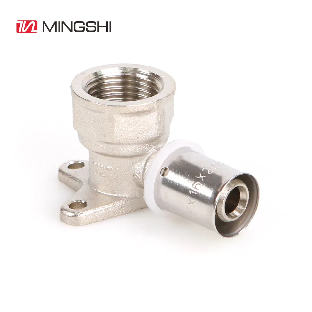 U Th Multijaw Press Fitting Multilayer Pex Pipes Press Fitting Plumbing Wall Plated Elbow Press Fitting