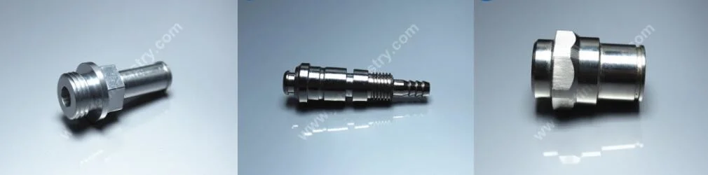 Custom CNC Machining Screws Brass Compression Fitting Hex Screw Nut