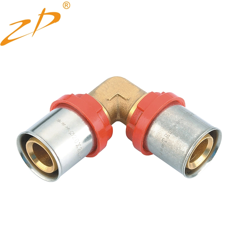 Support OEM Pex Al Pex Pipe Fitting Multilayer Wall Tee Female Press Fittings