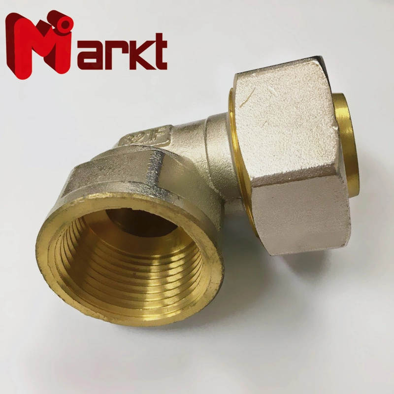 Brass Compression Gas Pipe Fittings for Pex Al Pex Pipe