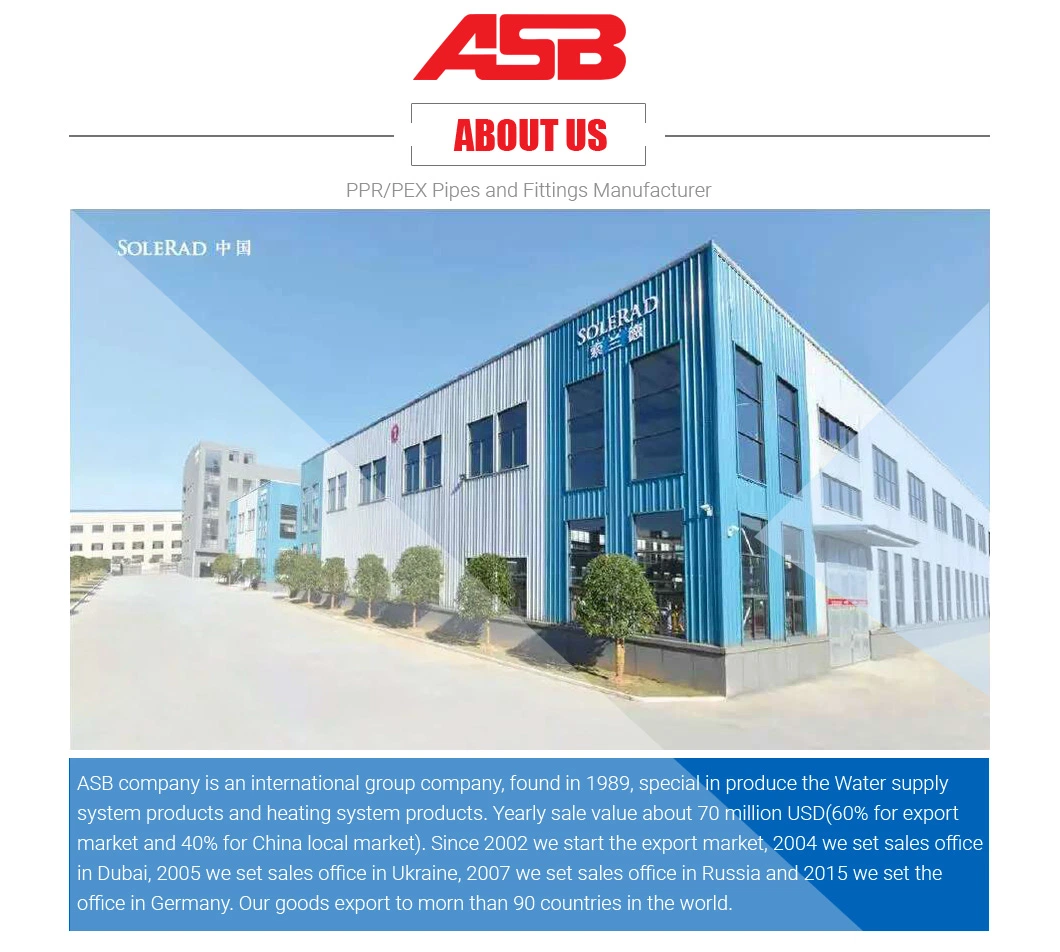 Asb Professional Manufacturer Galvanized Pipe Accessories Pex Fittings Brass Press Fitting