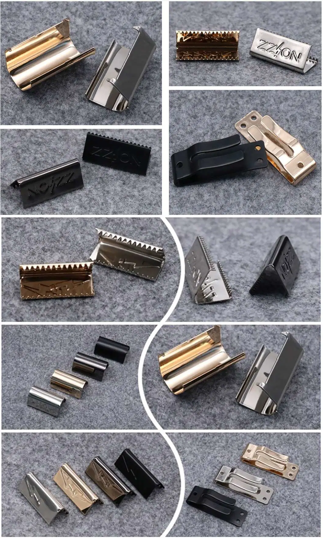 Wholesale Metal Shoe Lace Crimp Aglets Alloy Brass Tips