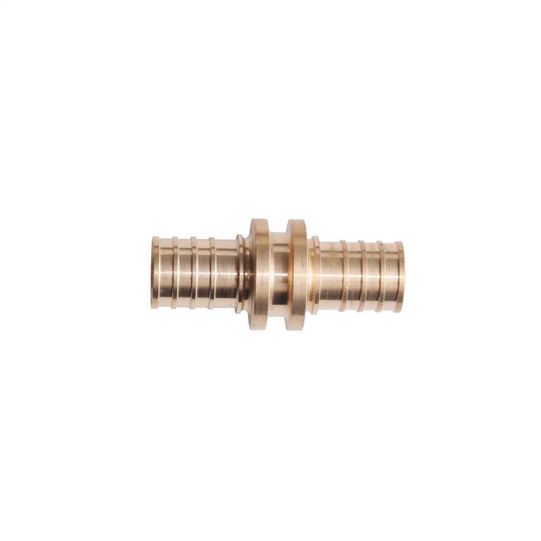 Cw617 Brass Coupling Fitting Sliding Fittings of Pex Pipes Connection
