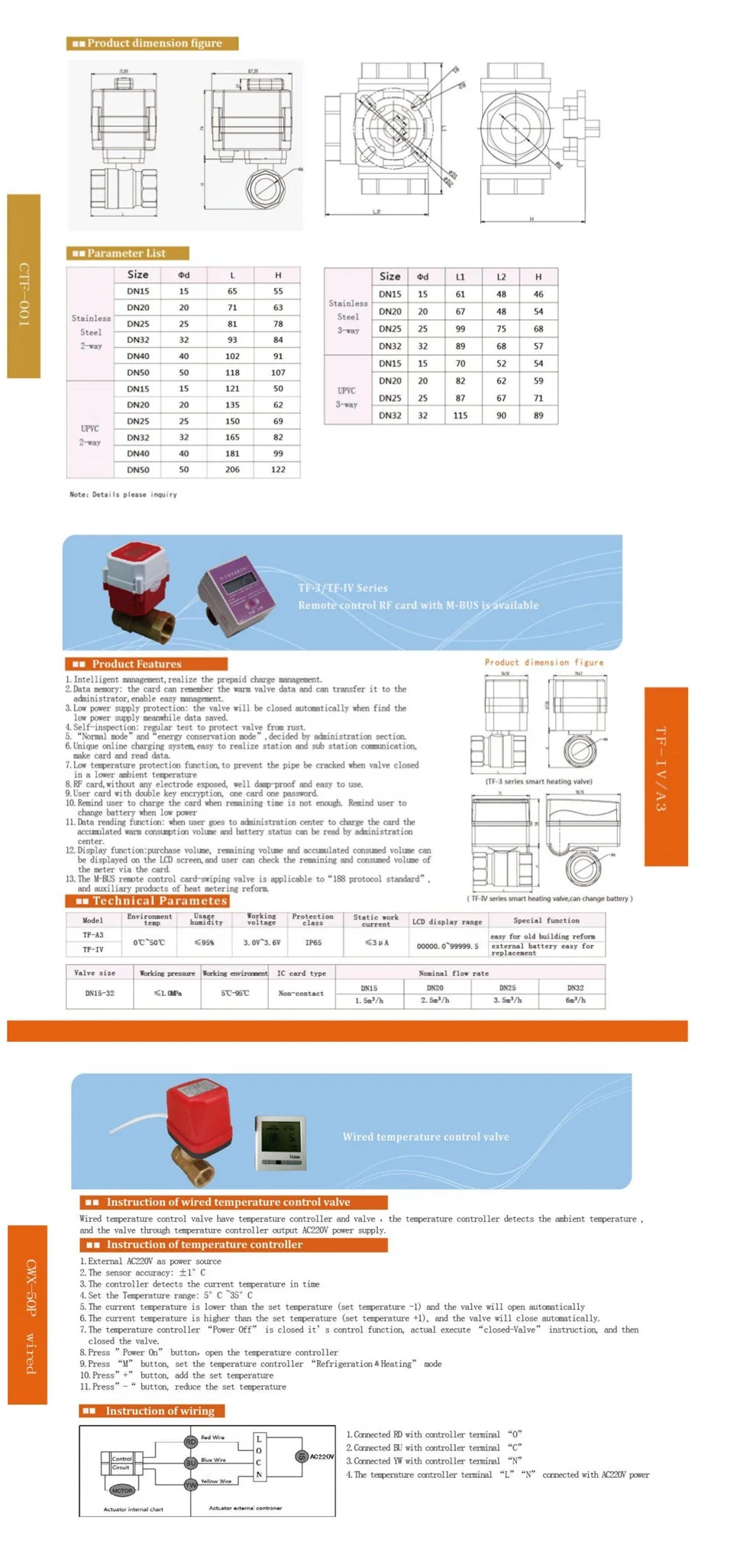 Mini Motorized Ball Valve Motorized Water Control Valve Brass Stainless Steel Electric Actuator Flow Control Valve Cwx-15n DN8 DN10 DN15 DN20 DN25