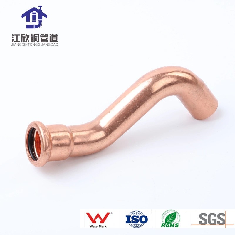 Copper M-Profile Press 90 Degree Elbow/ Tee/ Coupling /Cap Pipeline Fitting