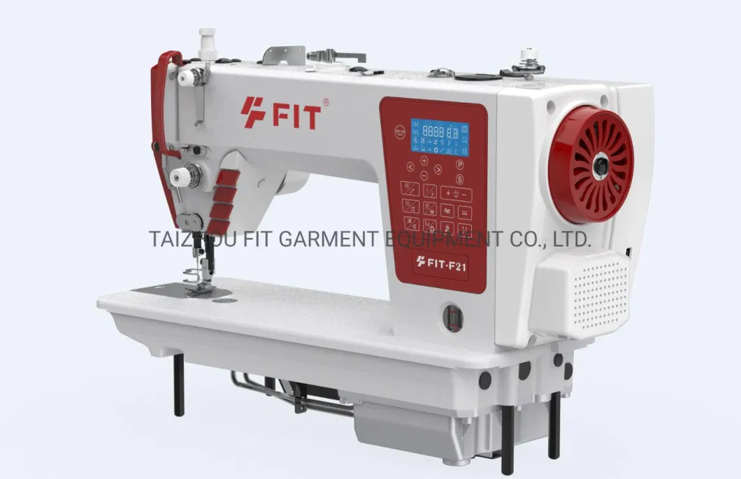Special Design Double Stepping Motor Lockstitch Sewing Machine Fit F21