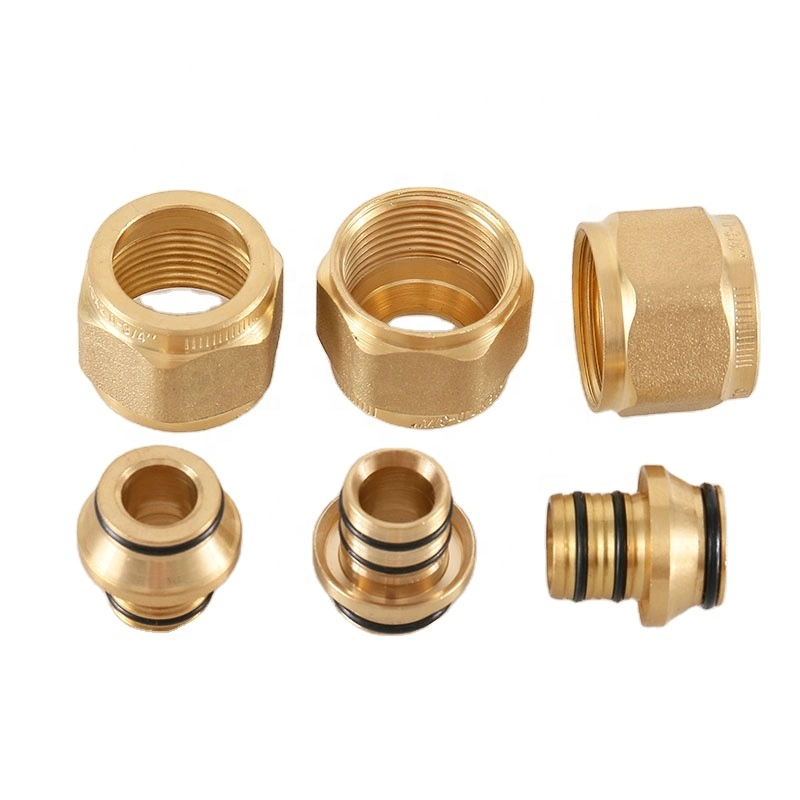 Customization Brass Euroconus Compression Fitting Adaptors for Pex Pipes Joints 16*2.0mm