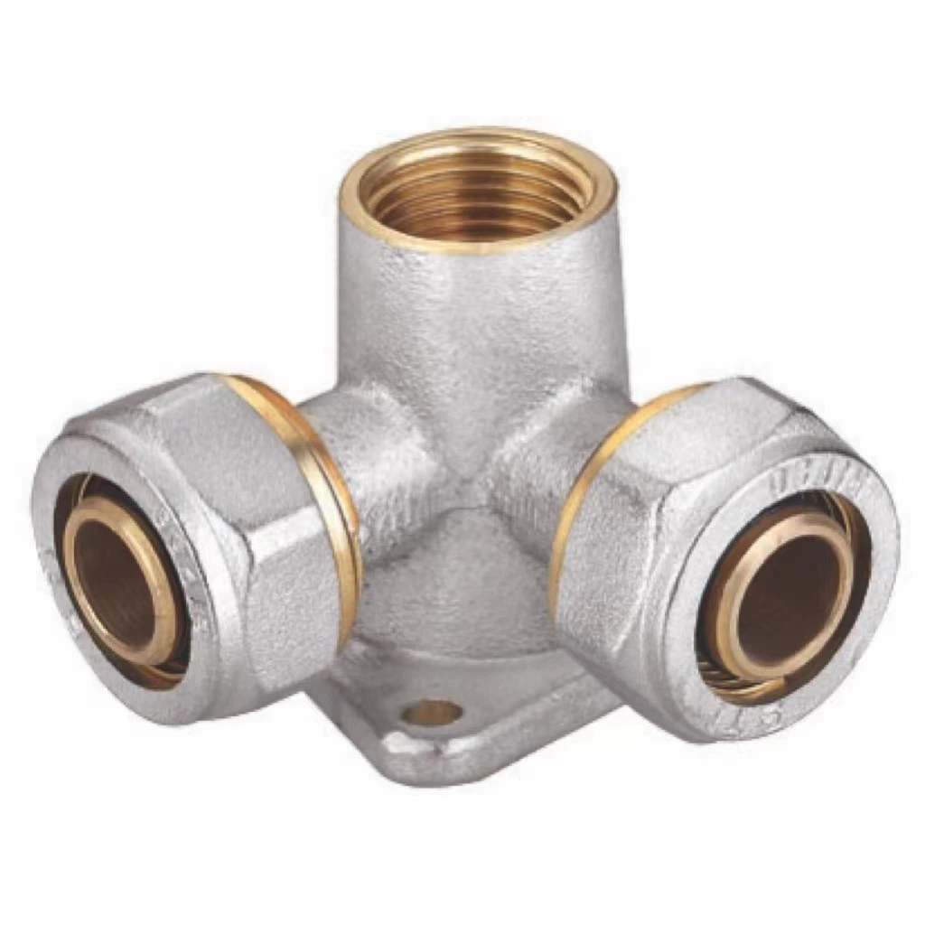 Male Coupler Plumbing Brass Compression Pipe Tube Fittings Valve Brass Pipe Fitting